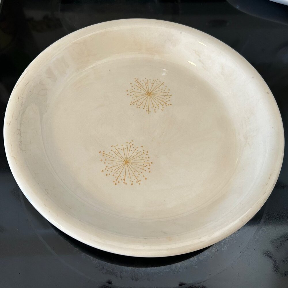 Vintage hard-to-find STETSON "Northern Lights" Pie Plate, MCM style